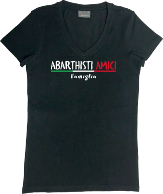 Freizeit Shirt Damen mit V-Ausschnitt