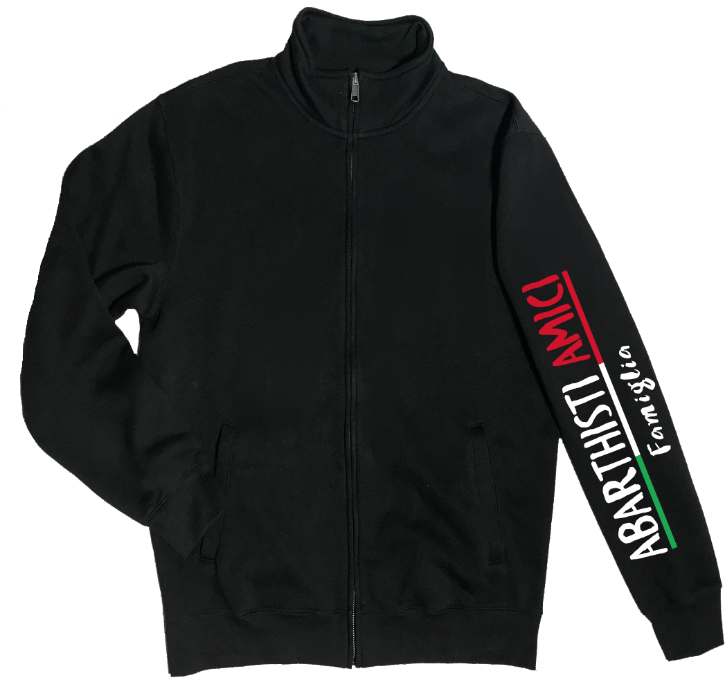 Herren Sweat-Jacke ohne Kaputz Abarthisti Grande