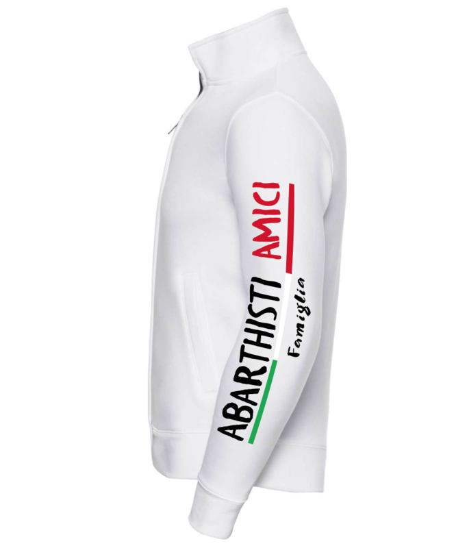 Herren Sweat-Jacke ohne Kaputz Abarthisti Grande