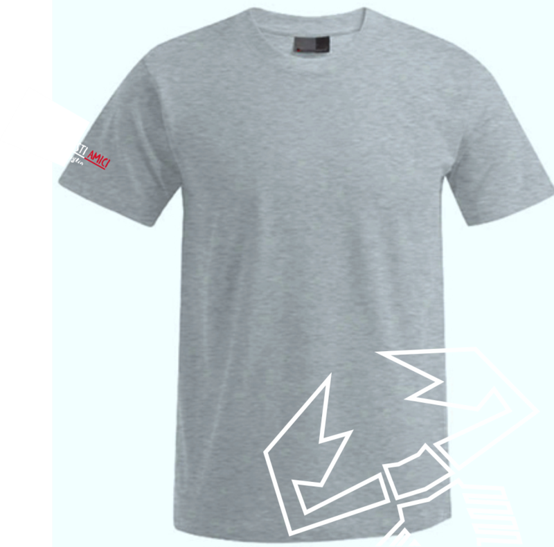 Herren Rundhals T-Shirt Scropione Underline