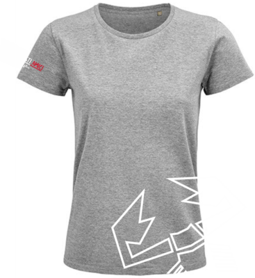 Damen Rundhals T-Shirt Scropione Underline