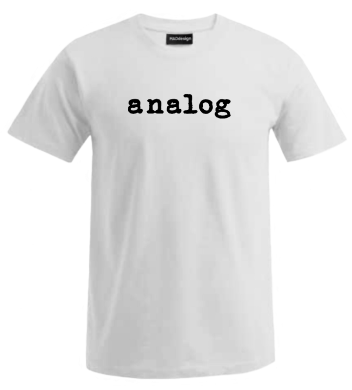 analog Herren T-Shirt