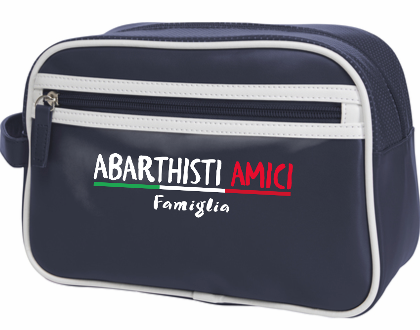 Wash Bag Retro Tasche, Farben: 4 Navy