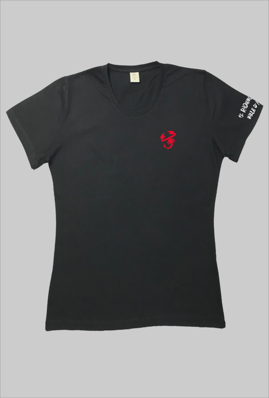 Damen T-Shirt Rundhals Raduno Abarth Valle D&#39;Aosta Tour