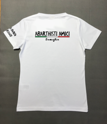 Damen T-Shirt Rundhals Raduno Abarth Valle D'Aosta Tour