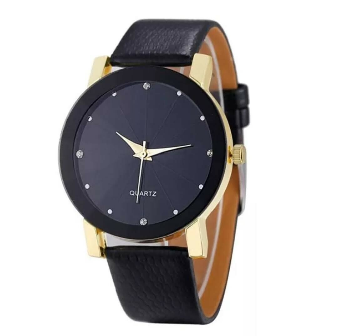 Orologio oro e nero Quartz (uomo)