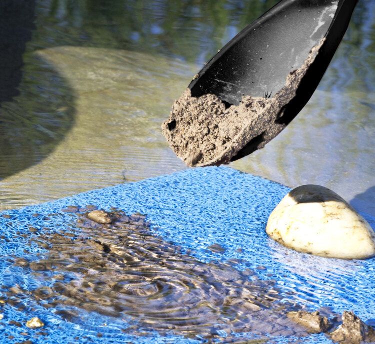 12.5&quot; Heavy Duty Prospector&#39;s Scoop - Black