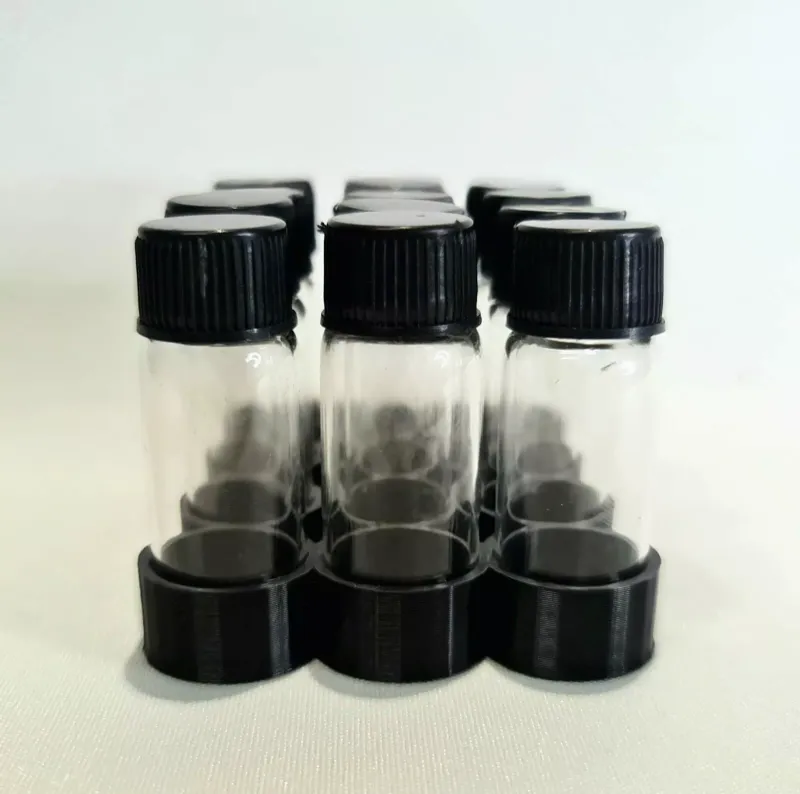Glass Capped Vial