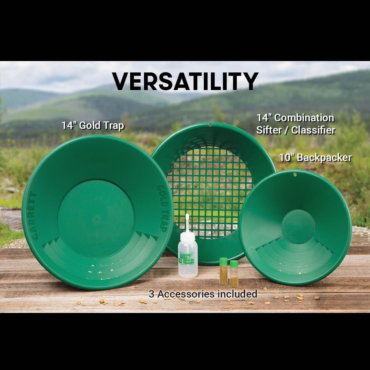 Garrett Gravity Trap Gold Panning kit