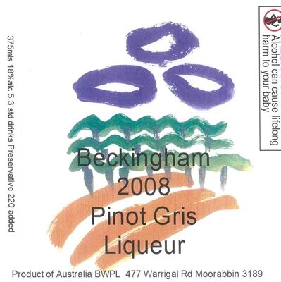 2008 Pinot Gris Liqueur