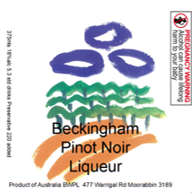 Pinot Noir Liqueur (Half Bottle)