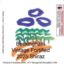 Vintage Fortified 2025 Shiraz