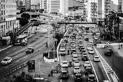 Vibe de Sampa - Canvas com Moldura