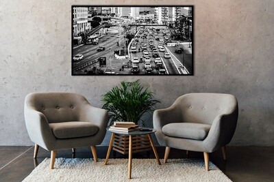 Vibe de Sampa - Canvas com Moldura