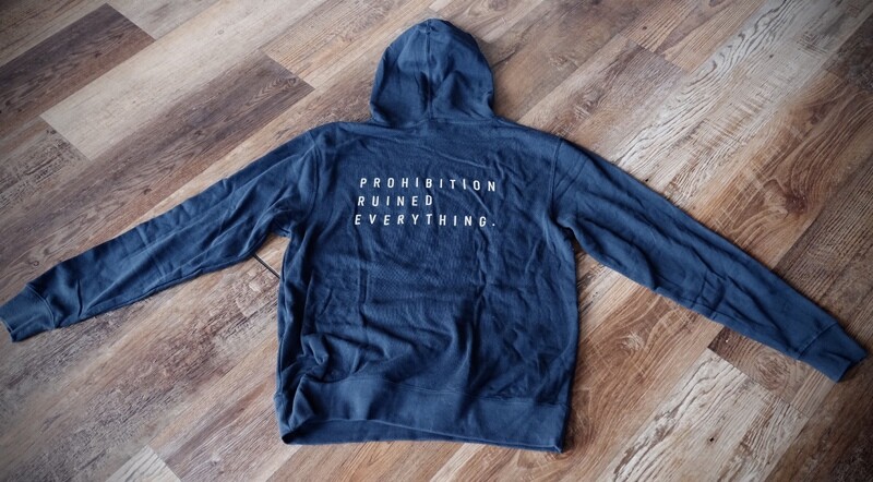 Sawstone Navy Hoodie