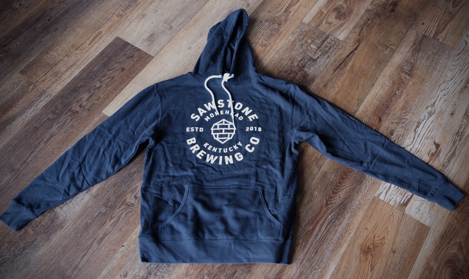 Sawstone Navy Hoodie