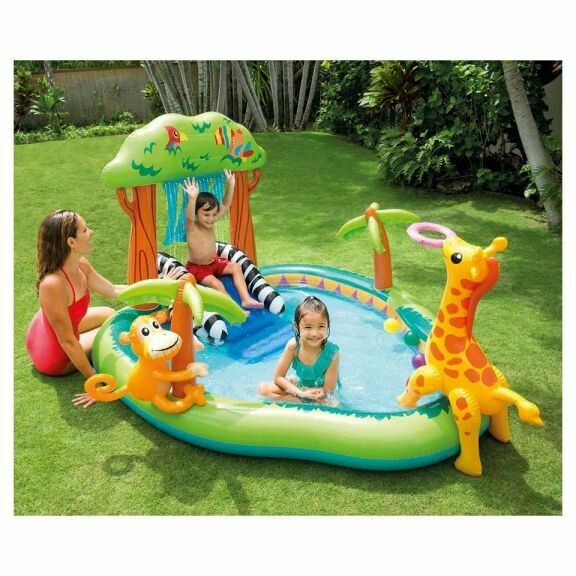 lække Bløde Læsbarhed Intex Jungle Play Center Inflatable Pool