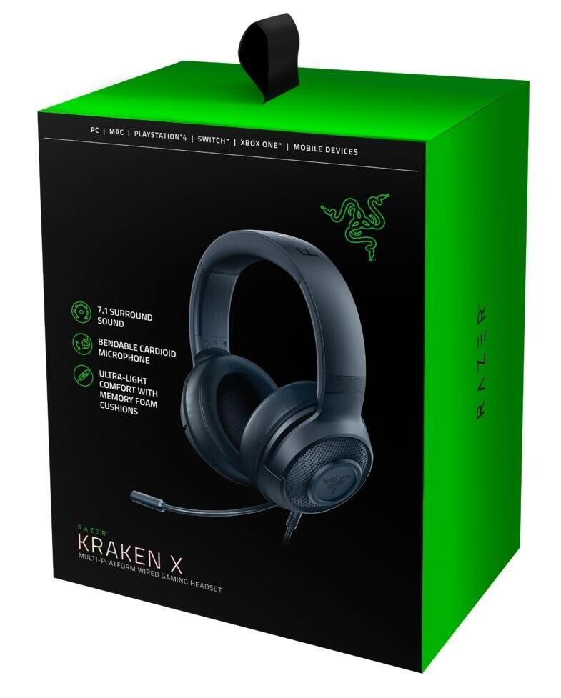 Razer Kraken X Gaming Headset for Xbox One/PlayStation 4