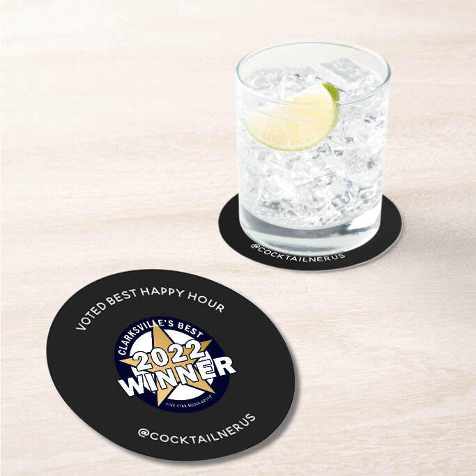 Custom Paper Coasters