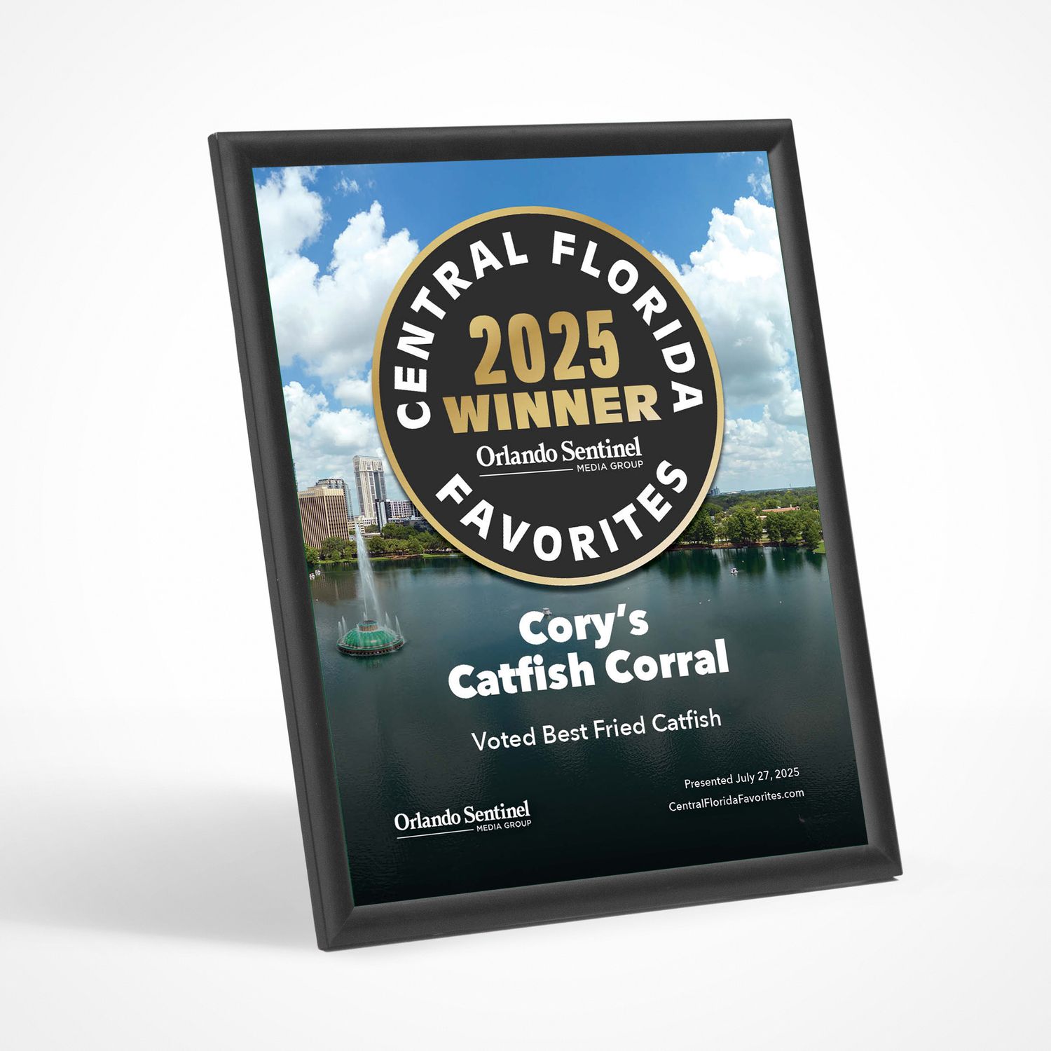 Winner's Modern Plaque