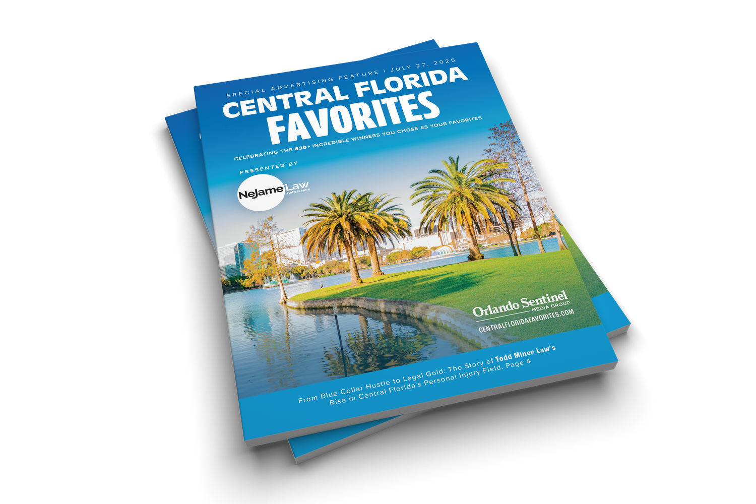 Central Florida Favorites Magazines Pre-Sale (2026)
