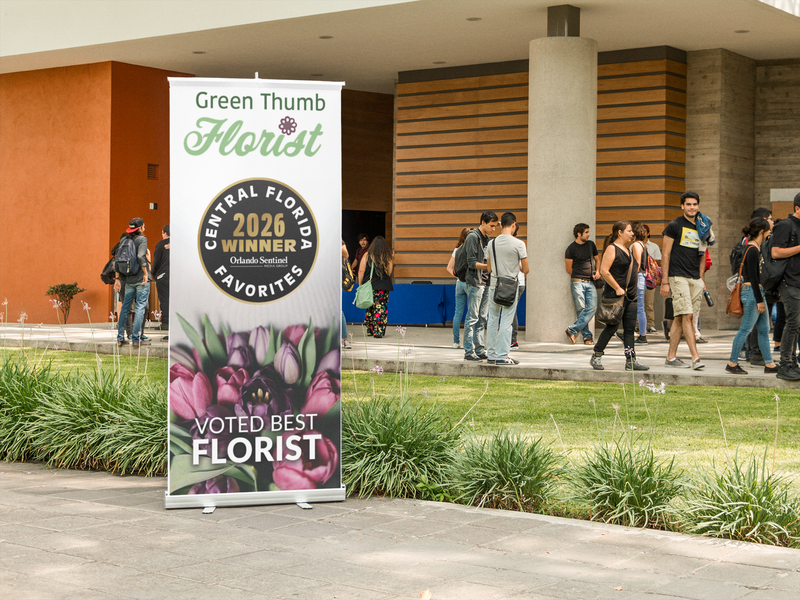 Custom Design Retractable Banner