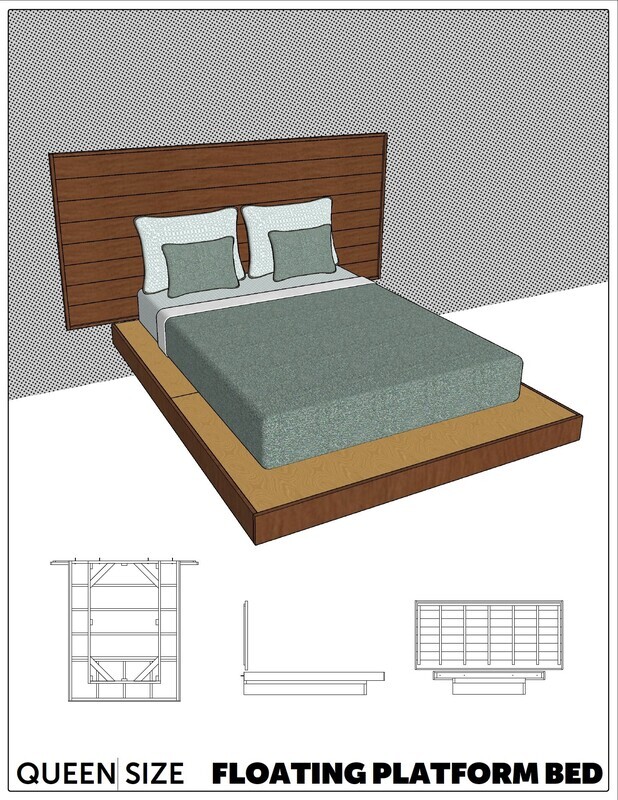 Platform Bed Instructions (Queen)
