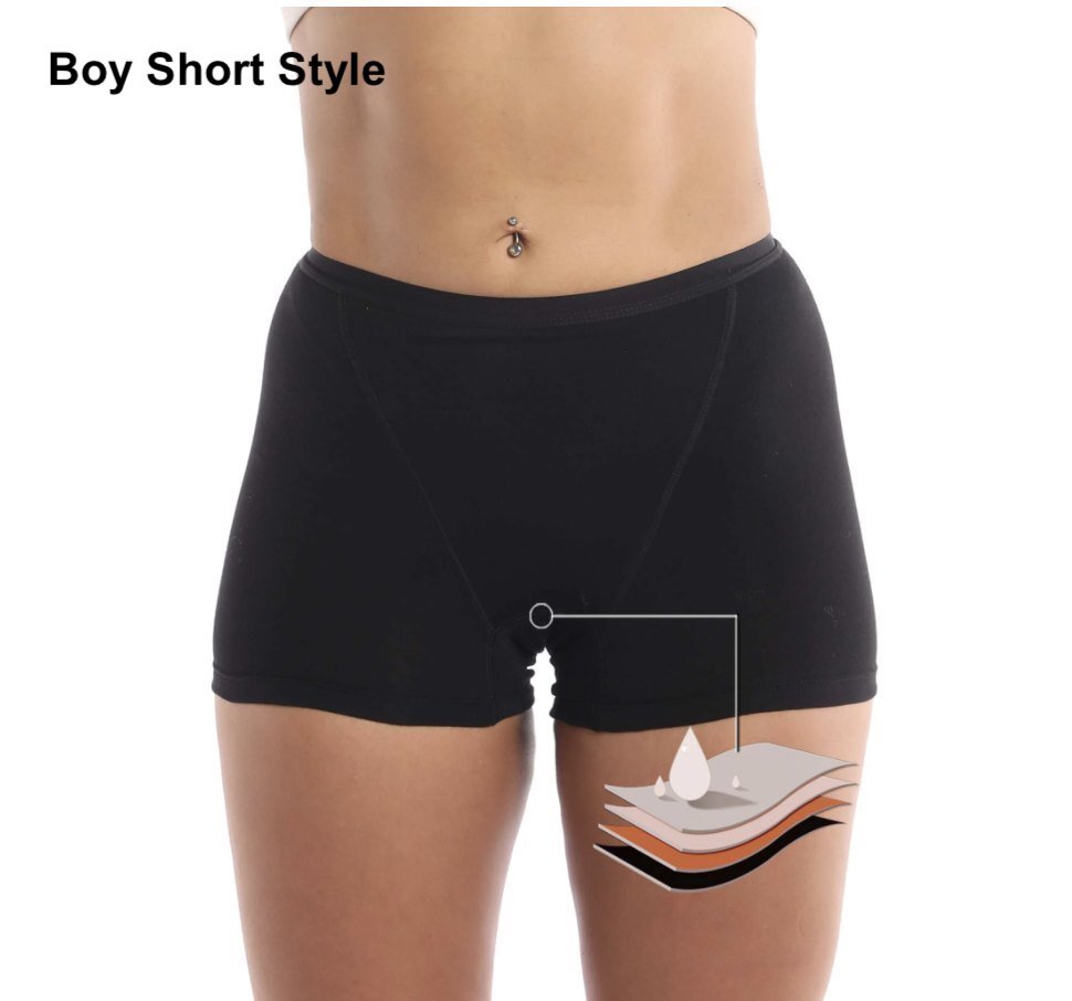 Boy Shorts Period Underwear