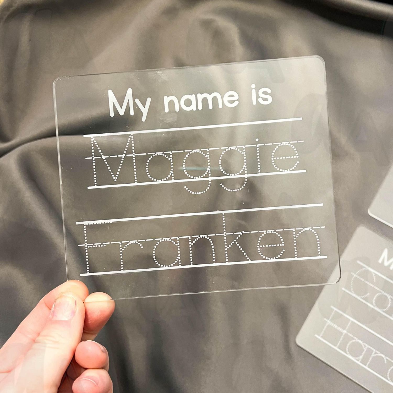 Personalized Handwriting Board