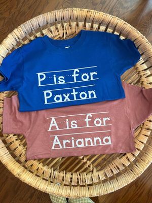 Custom Name Tees