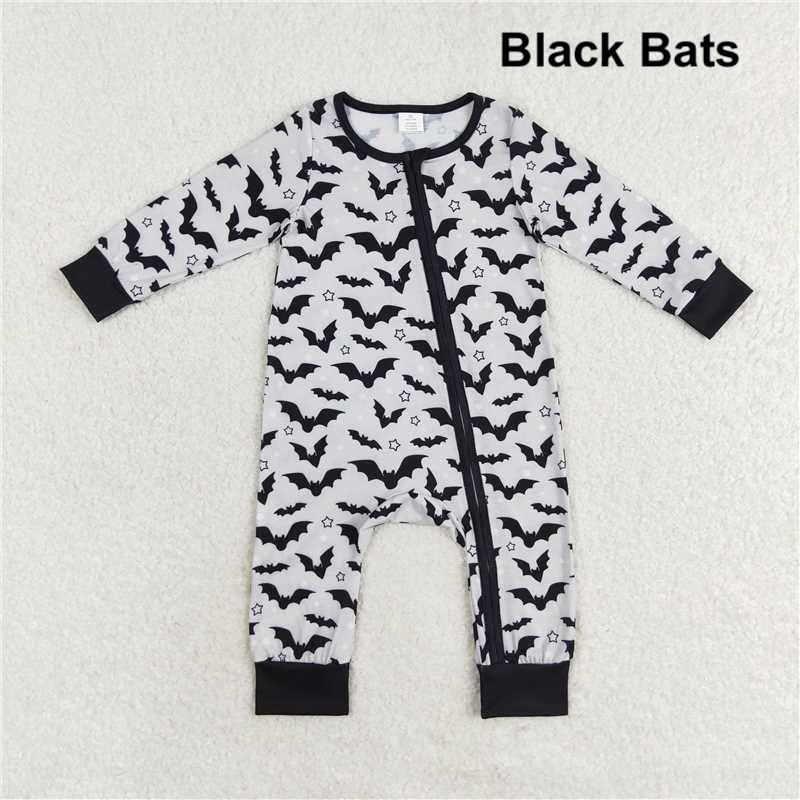 Halloween Baby Zip Up Rompers