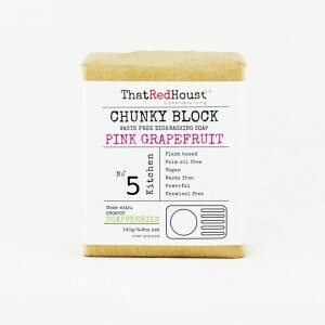 Waste free chunky block soap