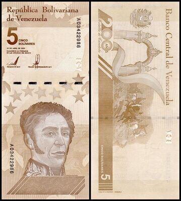 Venezuela (3 Notas) 1 Illón De Billetes Bolivar Soberano 2020, Auténtico, Nuevo, UNC. – Yaxa - Foto 3