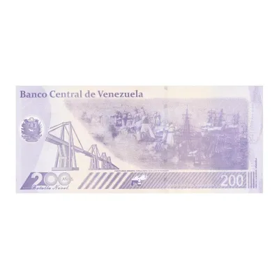Venezuela 200 Bolivar Digital (Digitales) Banknote, 2023, UNC- 200 Million Soberano