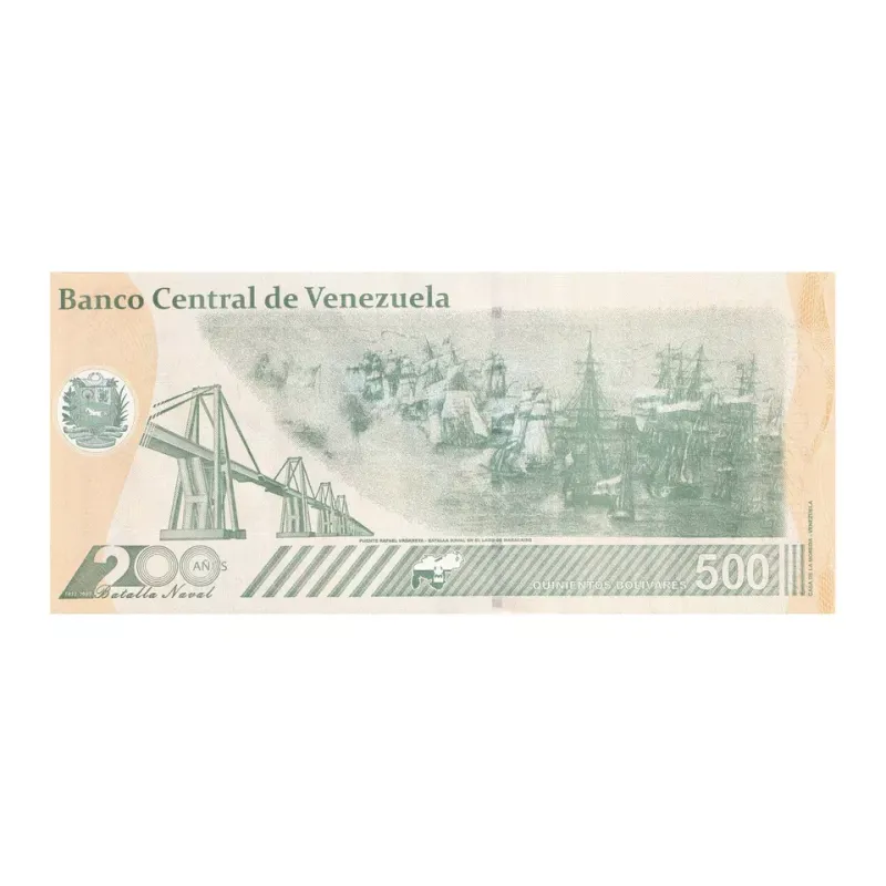 Venezuela 500 Bolivar Digital (Digitales) Banknote, 2023, UNC- 500 Million Soberano