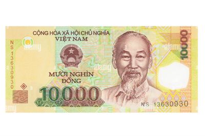 Vietnam 10,000 Dong Banknote, Uncirculated, Polymer