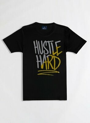 Hussle Hard -Black (Code-DFHHB)