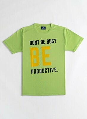 Dont be busy be productive -Green (Code-DFDBBG)