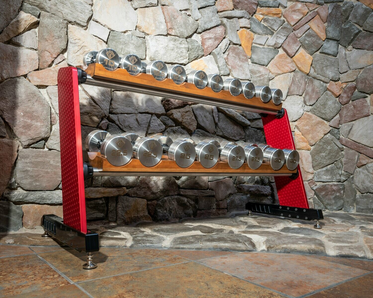 Premium Weight Rack, Precision weights