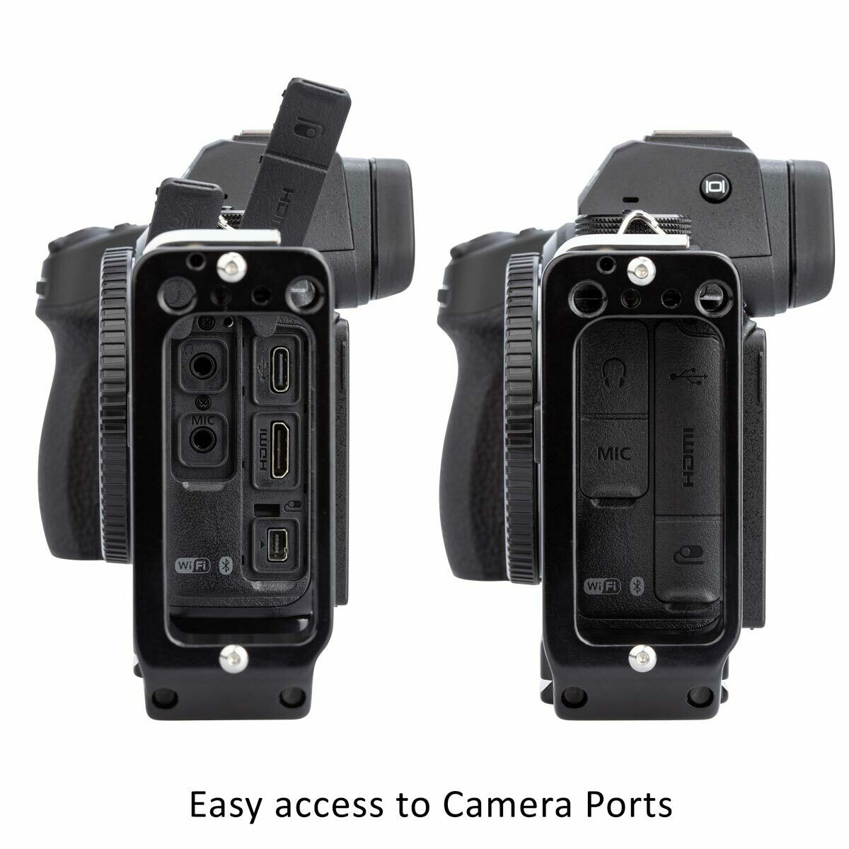 PLNZ672 L-Bracket plate for Nikon Z6 and Z7 Mark II Arca Swiss type
