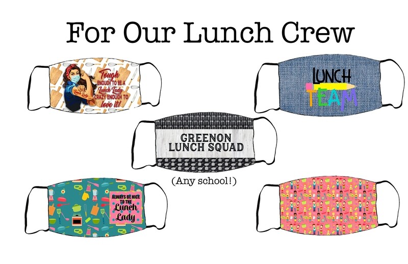 Lunch Lady Masks