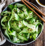 Sesame Ginger Cucumber Salad