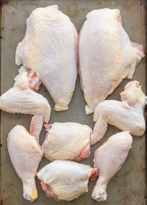 Dissected Whole Chicken