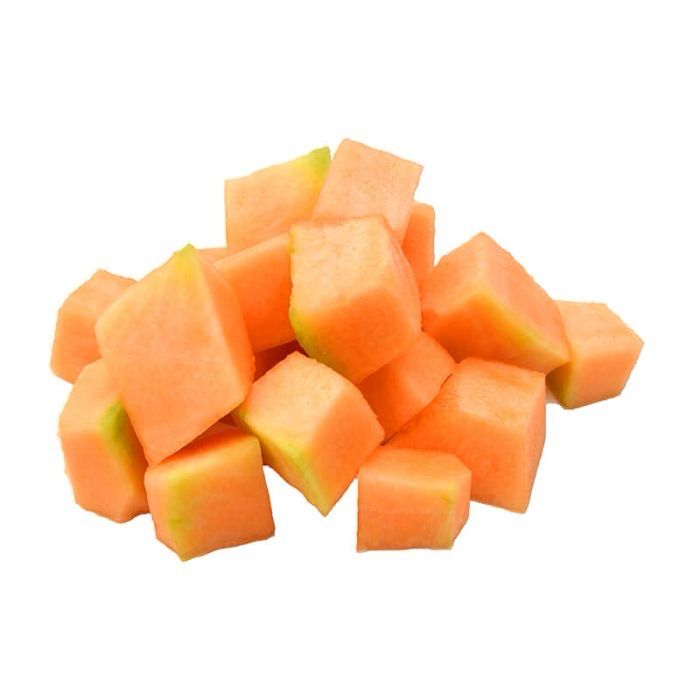 Frozen Cantaloupe Chunks (1/2 lb)