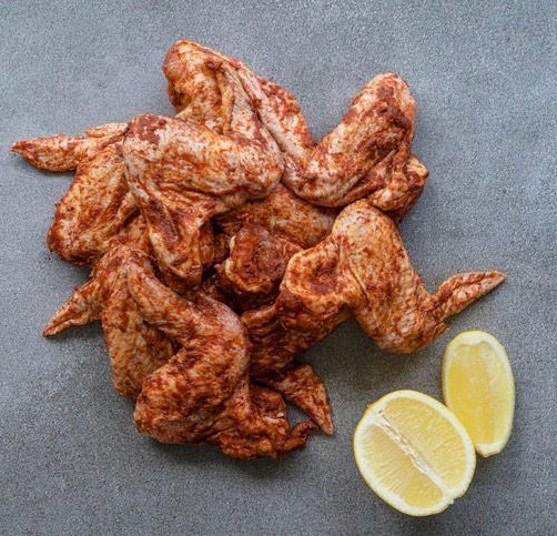 Seasoned Chicken Wings (1lb)
