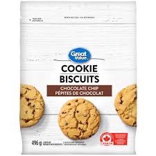Great Value Chocolate Chip Cookie Mix.