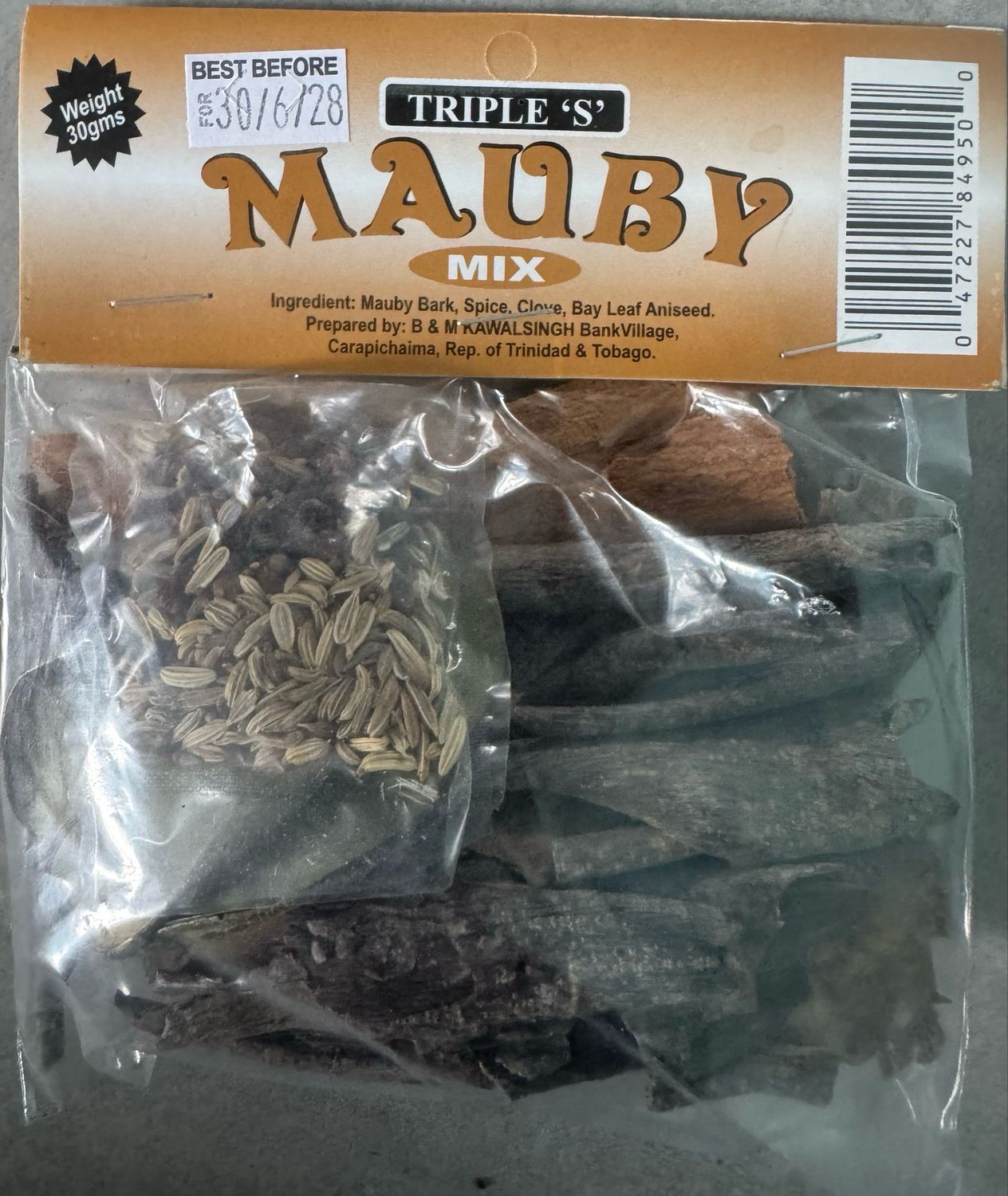 Mauby Mix (30gms)
