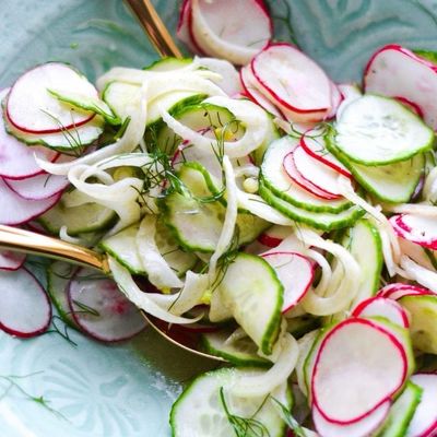 Crunchy Radish Salad 
