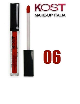 Kost Make-UP Rossetto lipstick Lip varnish 6 finish mat