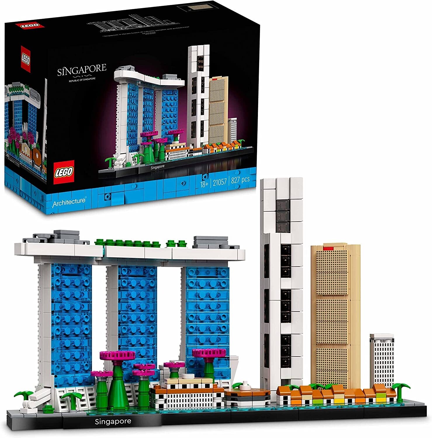 SET LEGO ARCHITECTURE SINGAPORE